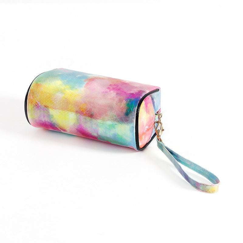 Durable Beauty Organizer, Tie-Dye Cosmetic Bag, Waterproof Makeup Case - available at Sparq Mart