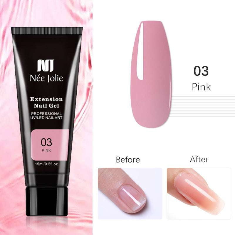 Nail Extension Glue, Paperless Crystal Gel, UV - available at Sparq Mart