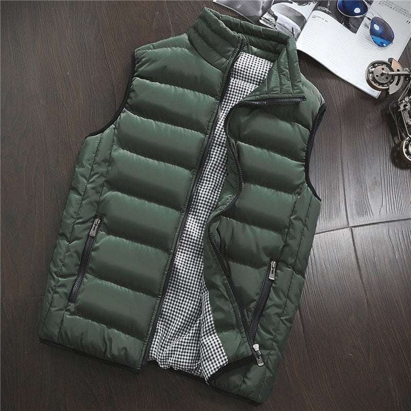 Comfortable Cotton Vest, Fashion Down Vest, Winter Cotton Vest - available at Sparq Mart