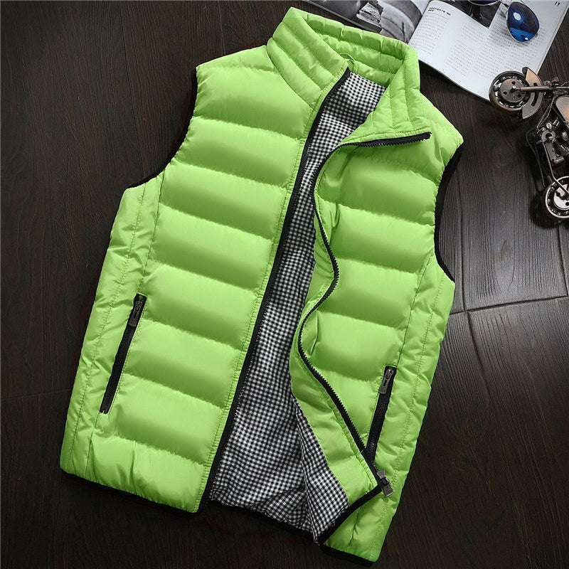 Comfortable Cotton Vest, Fashion Down Vest, Winter Cotton Vest - available at Sparq Mart