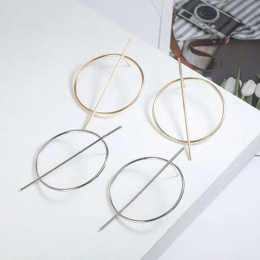 fashion hoop earrings, gold hoop earrings, silver hoop earrings - available at Sparq Mart