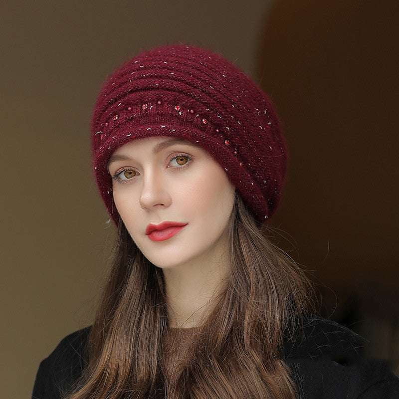 Autumn and Winter Fashion, Trendy Wool Hats, Women's Knitted Hats - available at Sparq Mart