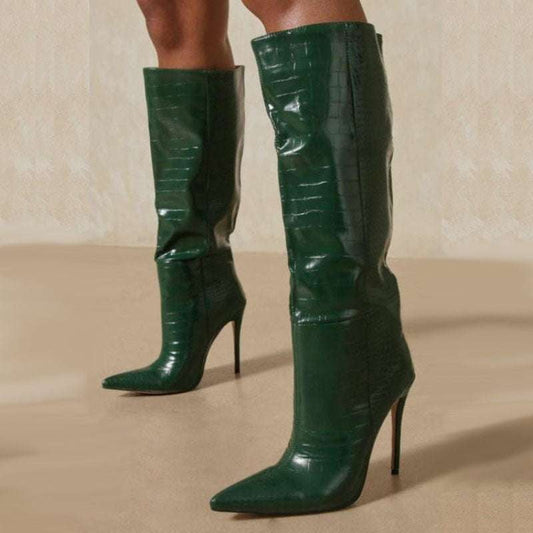 Plus Size Boots, Stiletto Boots, Trendy Women's Boots - available at Sparq Mart