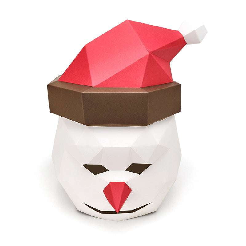 Christmas headgear, creative paper headdress, DIY Christmas mask - available at Sparq Mart