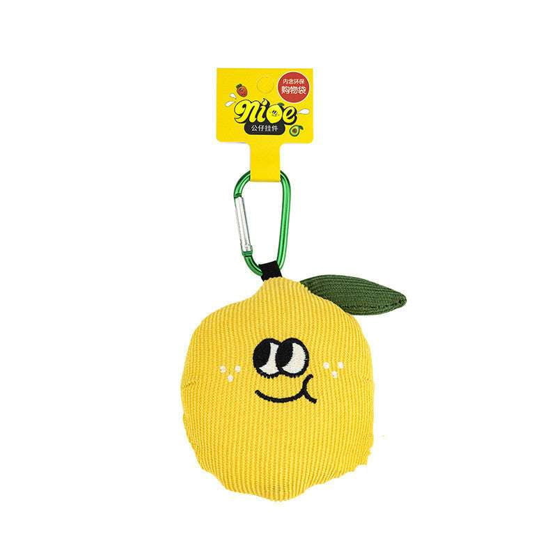 Fruit Doll Pendant Cartoon Fruit Charm Novelty Shopping Accessory - available at Sparq Mart