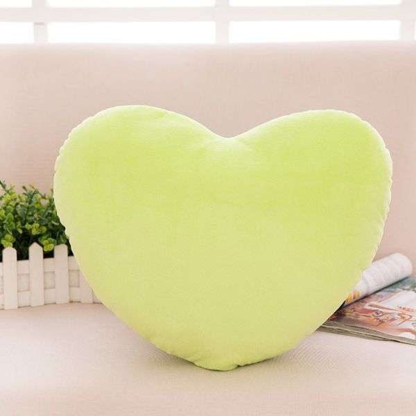 heart-shaped cushion, romantic valentine gift, wedding keepsake pillow - available at Sparq Mart