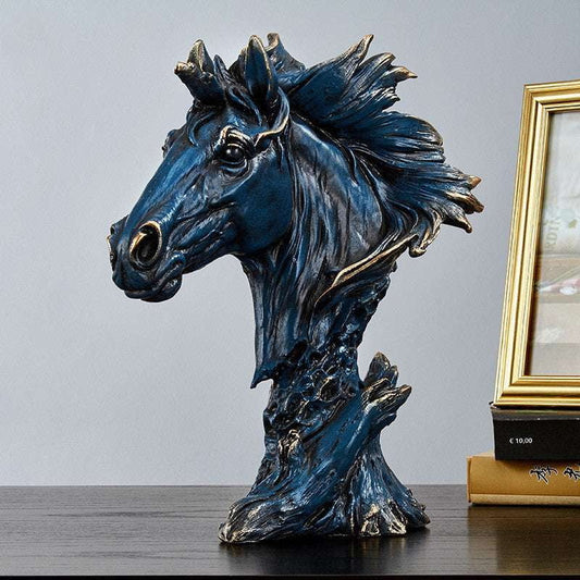 Creative Home Decor, Ornamental Horse Gifts, Resin Horse Figurines - available at Sparq Mart