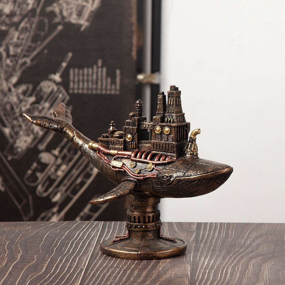 'decorative steam artifacts', 'resin art sculptures', 'wine cabinet decor' - available at Sparq Mart