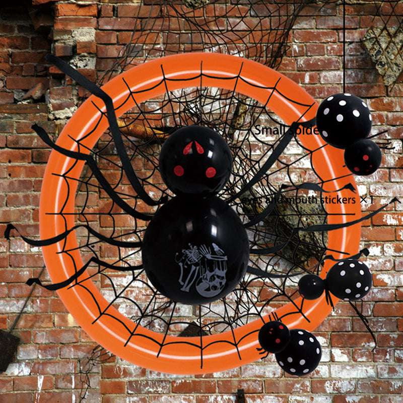 Durable Festive Balloons, Halloween Party Decorations, Spider Halloween Balloon - available at Sparq Mart