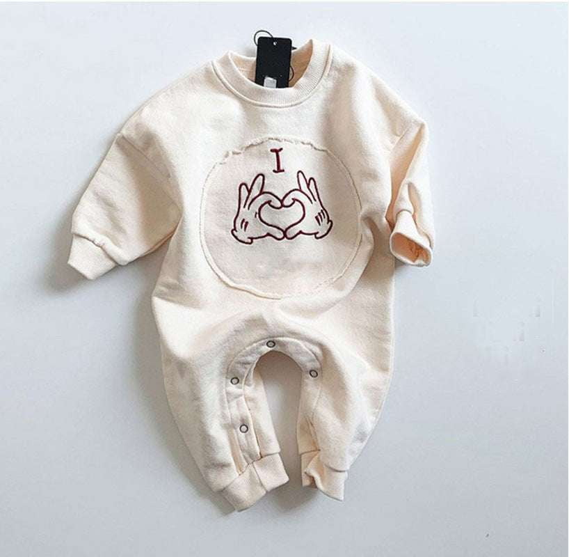 Baby Romper Sweater, Infant Cozy Jumpsuit, Unisex Crawler Outfit - available at Sparq Mart