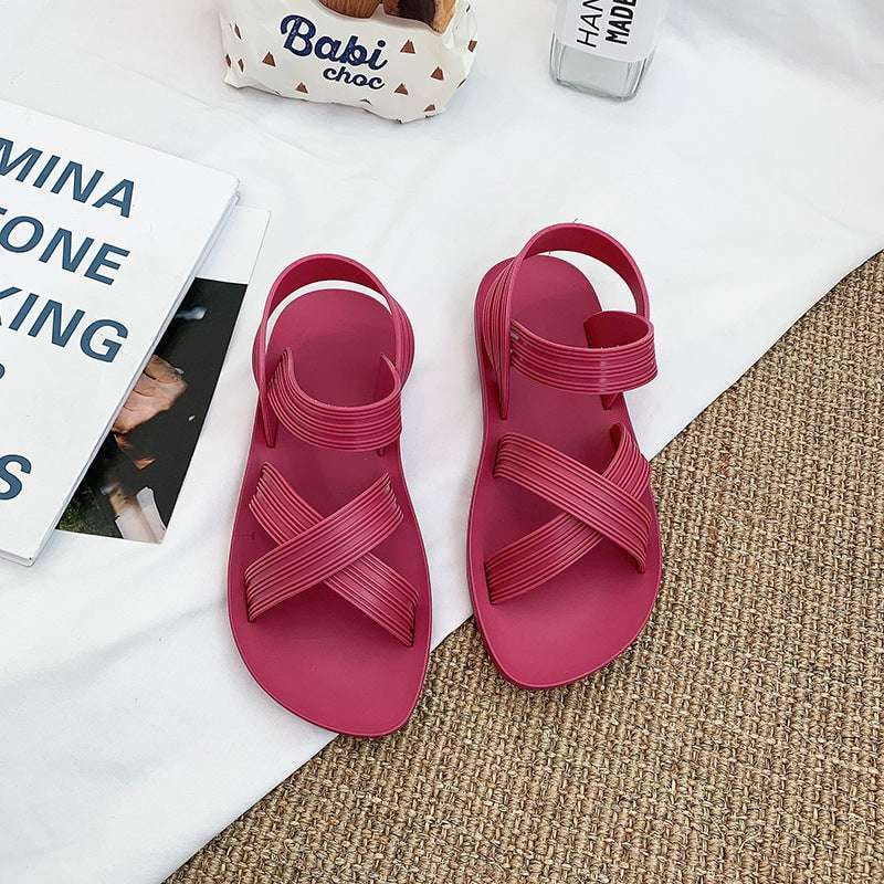 Comfort Beach Sandals, Rome Sandals Women, Vacation Sandals Ladies - available at Sparq Mart