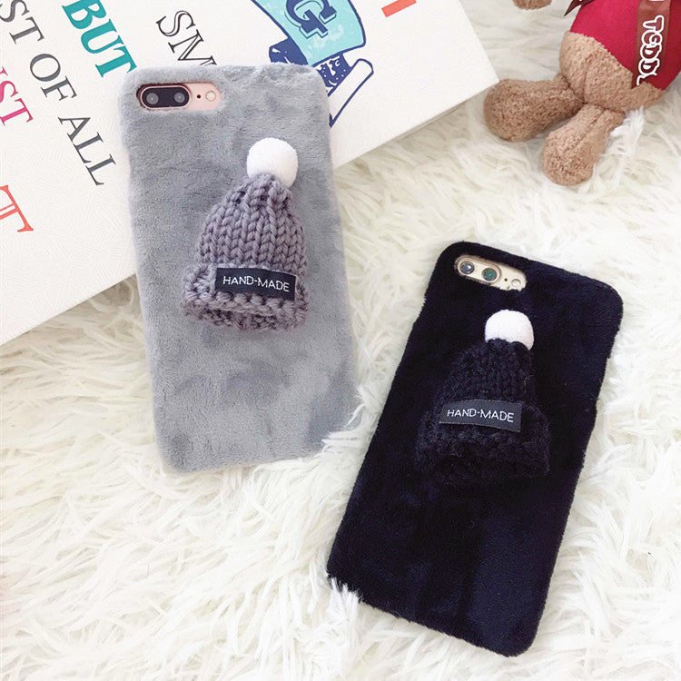 Christmas iPhone Case, Cute Animal Cover, Plush Phone Protector - available at Sparq Mart